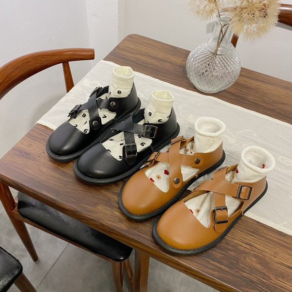 Pantofi casual dama cu catarame