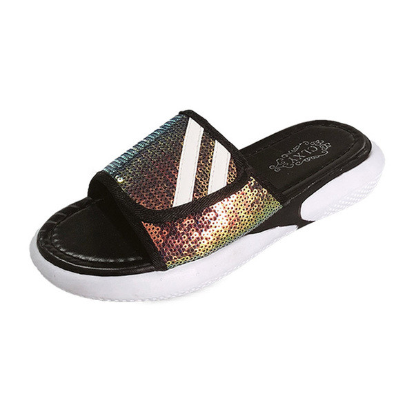 Novi model ženskih papuča na čičak i šljokice