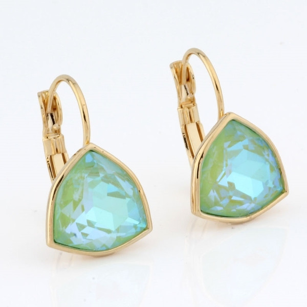 Cercei de dama simpli cu piatra