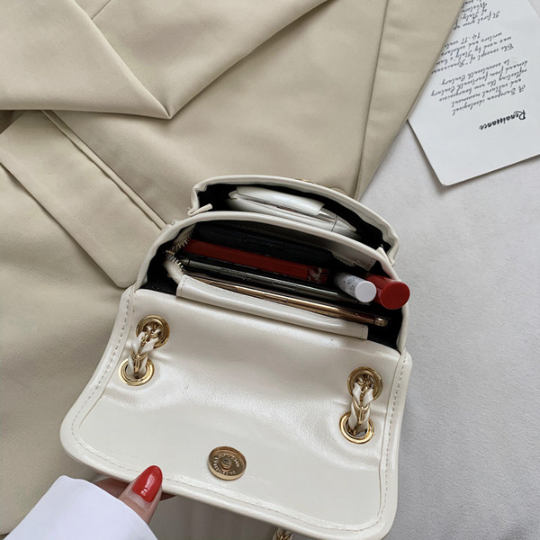 Geantă mică modernă cu mâner lung