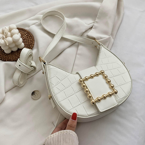 Pašreizējā sieviešu soma ar mākslīgās ādas sprādzi