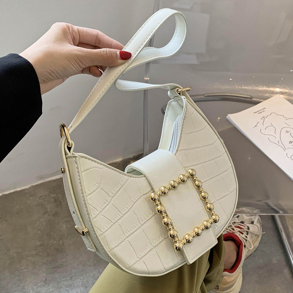 Pašreizējā sieviešu soma ar mākslīgās ādas sprādzi