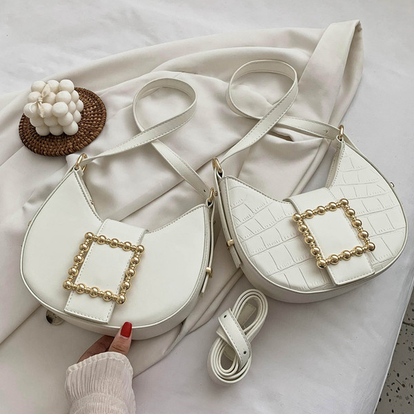 Pašreizējā sieviešu soma ar mākslīgās ādas sprādzi