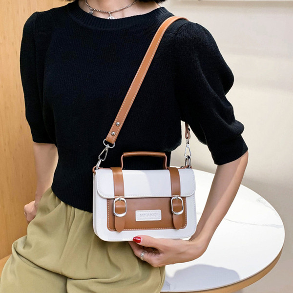 Ikdienas sieviešu mazā soma ar sprādzēm