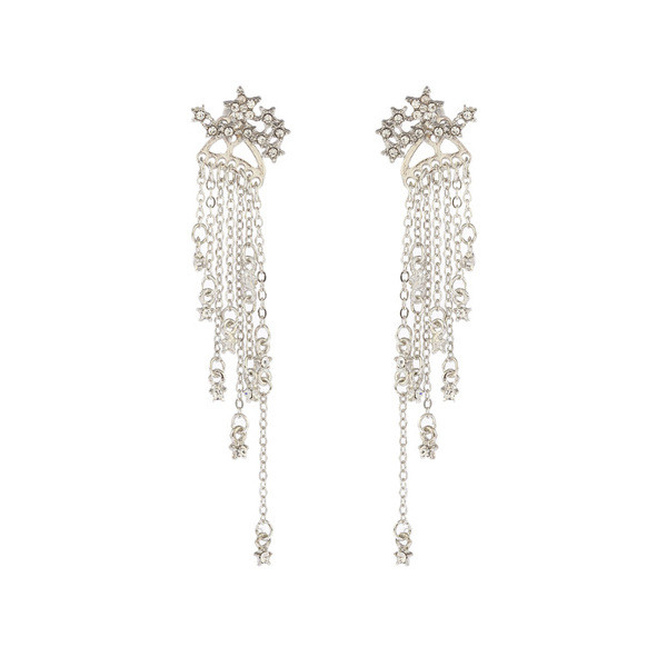 Mūsdienīgi sieviešu karājoši auskari ar zvaigznēm