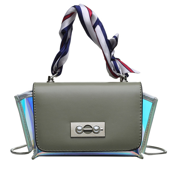 Sieviešu moderna mini tērzēšana ar metāla rokturi