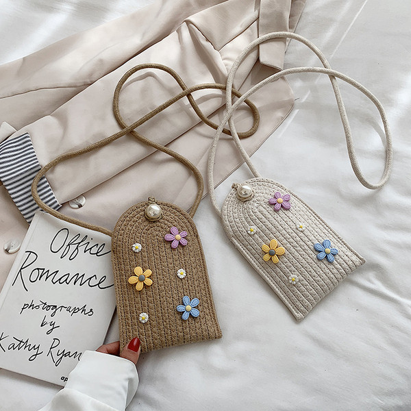 Sieviešu moderna mini adīta soma