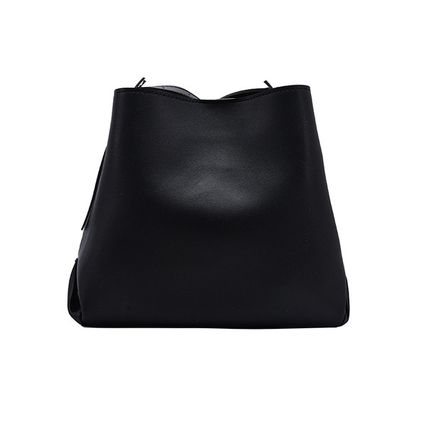 Ikdienas sieviešu soma no tīras eko ādas modeļa