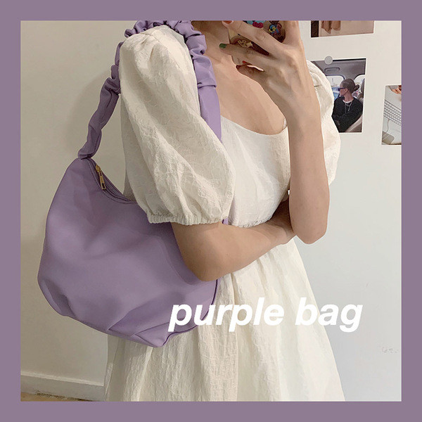 Stilīga sieviešu plecu soma no eko ādas