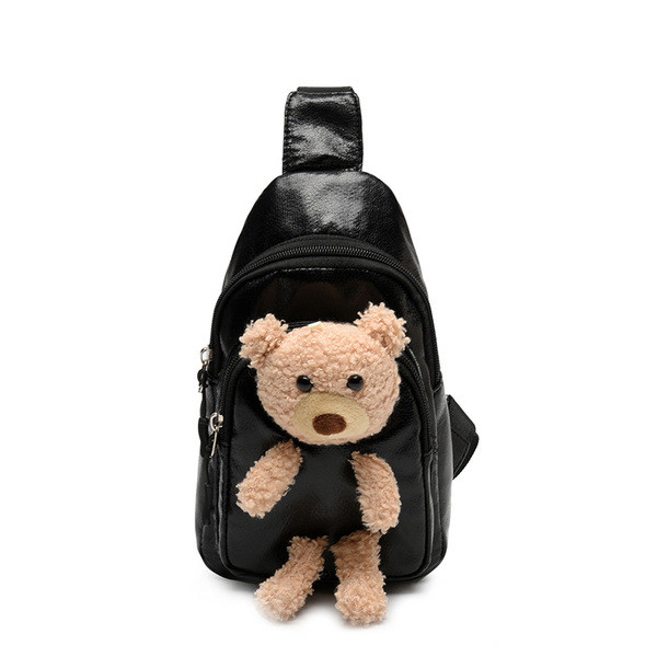 Ikdienas sieviešu plecu soma ar 3D elementu