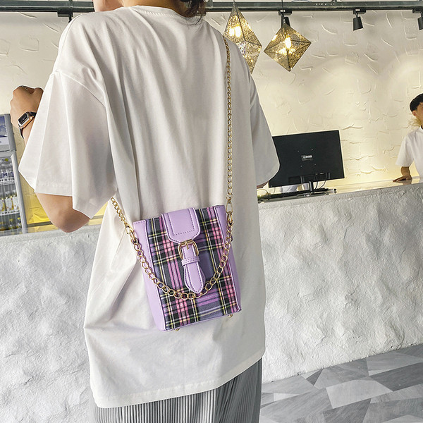 Sieviešu moderna soma ar sprādzi un garu rokturi