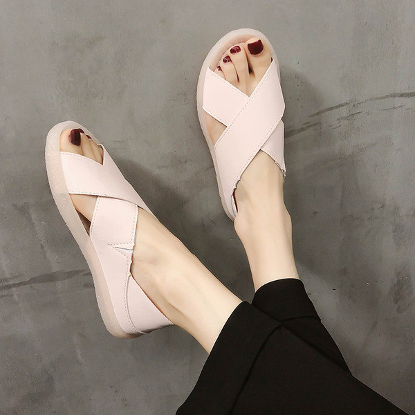 Női bőr szandál alkalmi modell