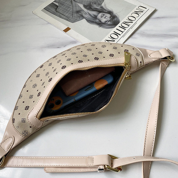 Női mindennapi válltáska öko bőrből, cipzárral