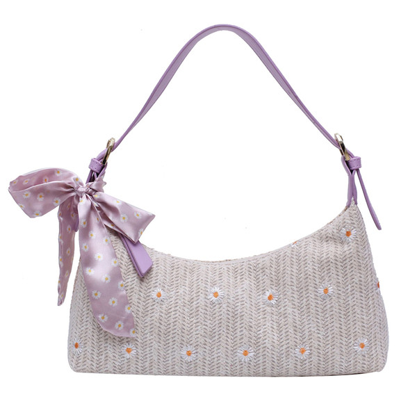 Női korszerű kötött válltáska