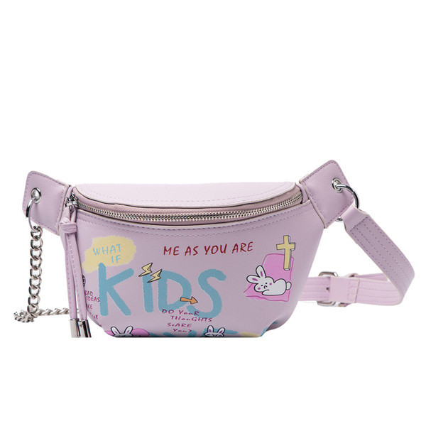 Női korszerű ökobőr táska feliratokkal