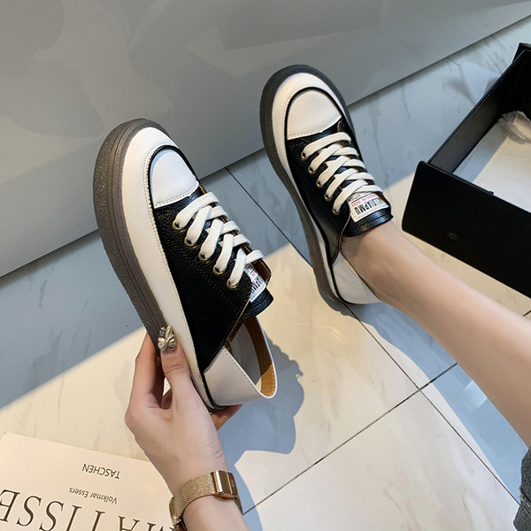 Öko bőrből készült, fűzős, alkalmi női sportcipő