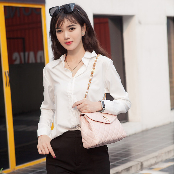 Geanta de zi cu zi pentru femei din piele ecologica pentru umar cu catarama