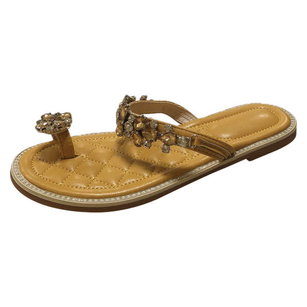 Női szandál kő elemekkel