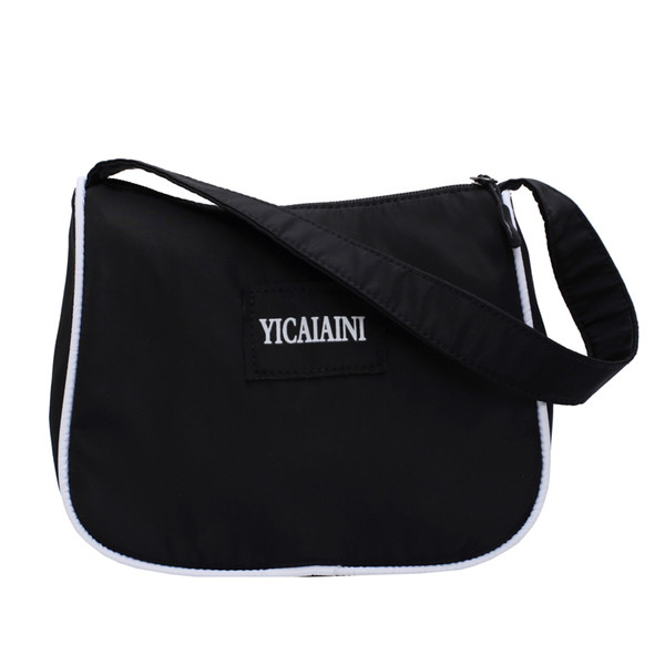 Geantă de umăr textilă de zi cu zi pentru femei