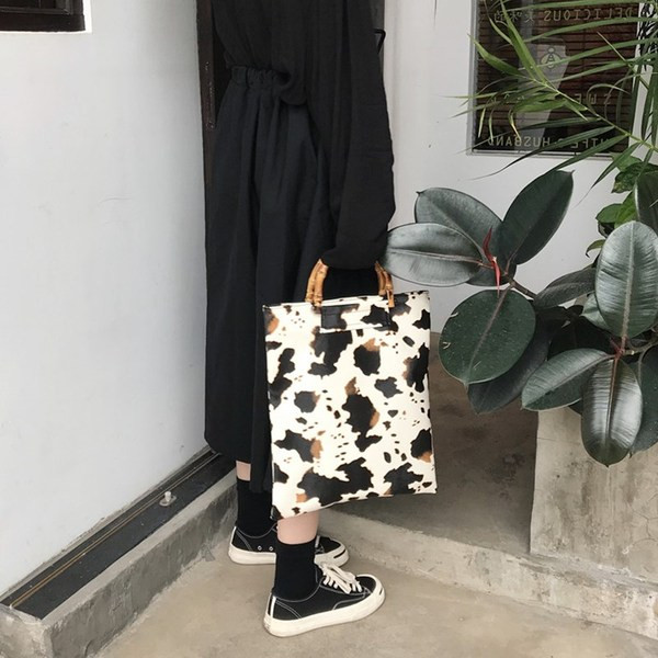 Geanta de dama la zi cu imprimeu animal