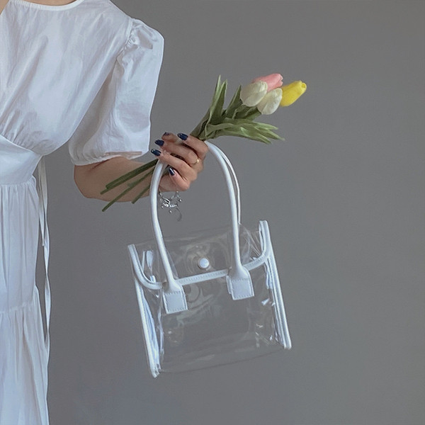 Aktuális női kézzel készített szilikon táska