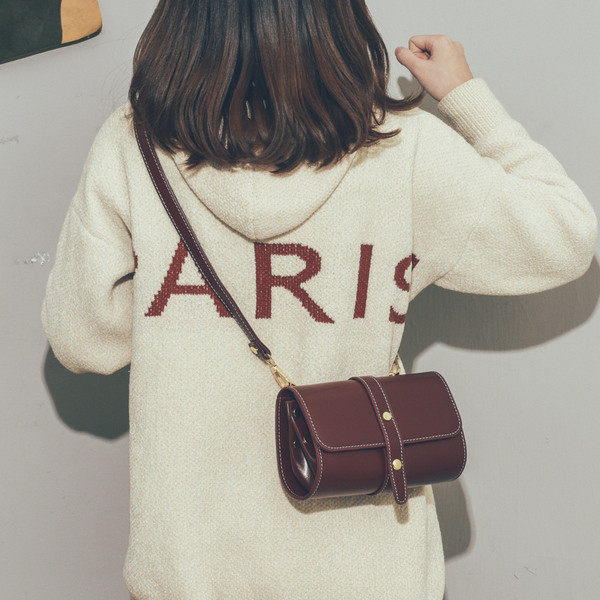 Naiste kott valmistatud ökonahast tavaline mudel õlale