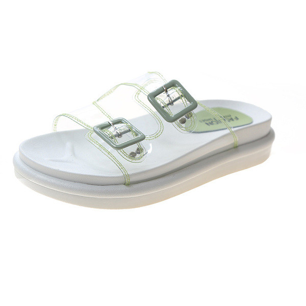 Női papucs szilikon pántokkal