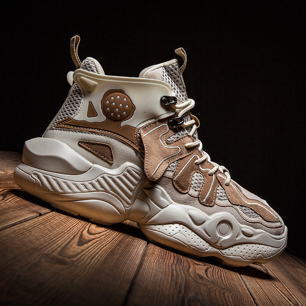 Sportos-alkalmi férfi tornacipő durva talppal