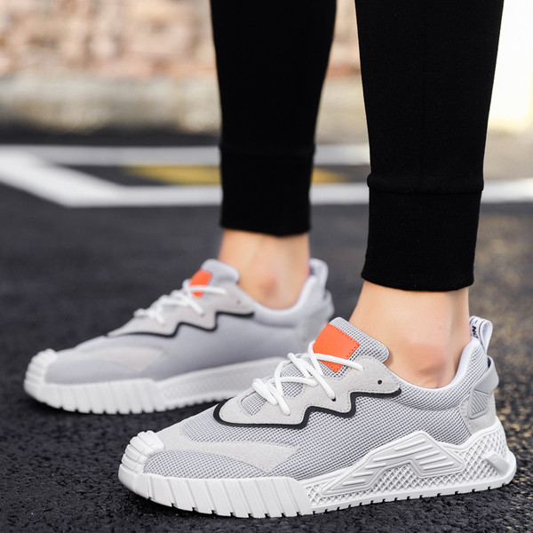 Férfi necces tornacipő fűzővel