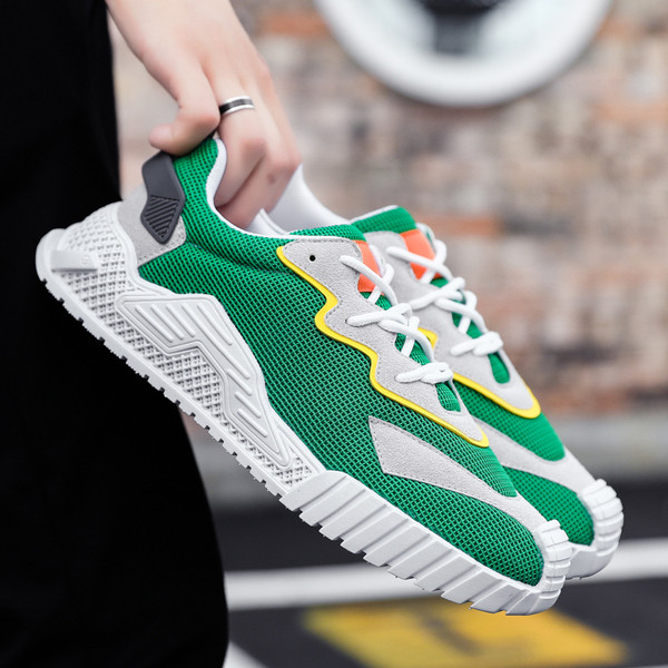 Férfi necces tornacipő fűzővel