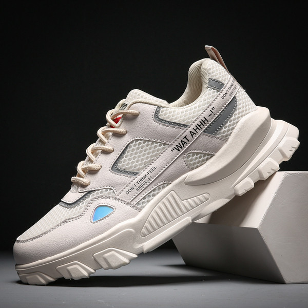 Férfi necces tornacipő fűzővel