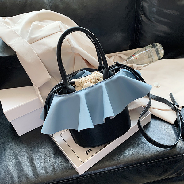 Női mindennapi kis fűzős táska