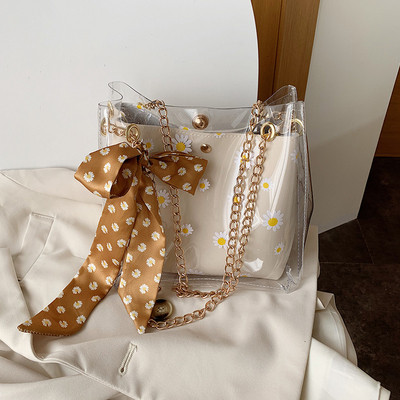 Modern női szilikon táska széles modell