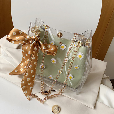 Modern női szilikon táska széles modell