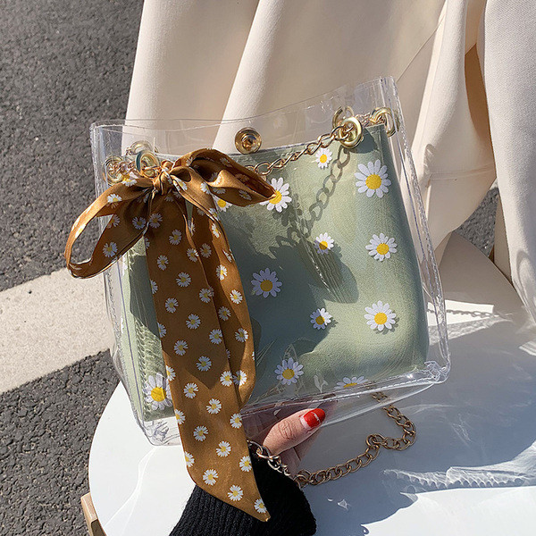 Modern női szilikon táska széles modell