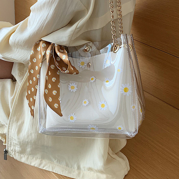 Modern női szilikon táska széles modell