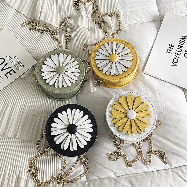 Öko bőrből készült női topikus kerek táska