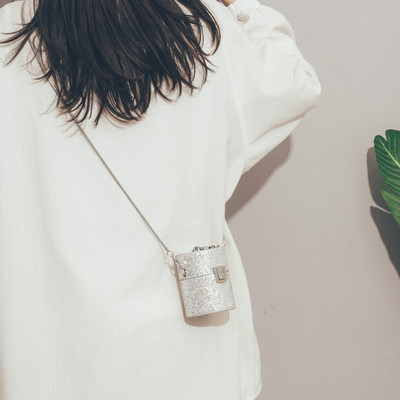 Modern női kerek mini válltáska