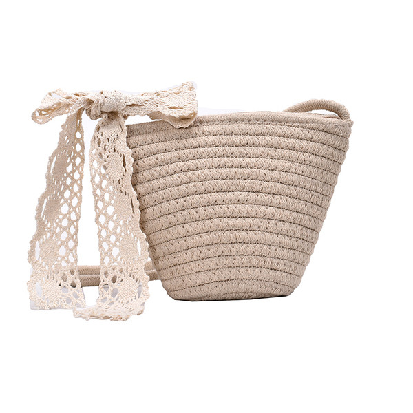 Női korszerű kötött táska sima modell