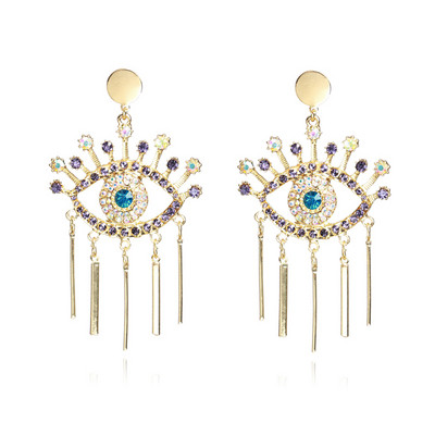 Karājoši sieviešu auskari acs formā