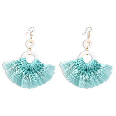 Női fülbevaló bohó stílusban