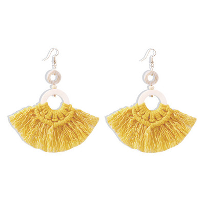 Női fülbevaló bohó stílusban