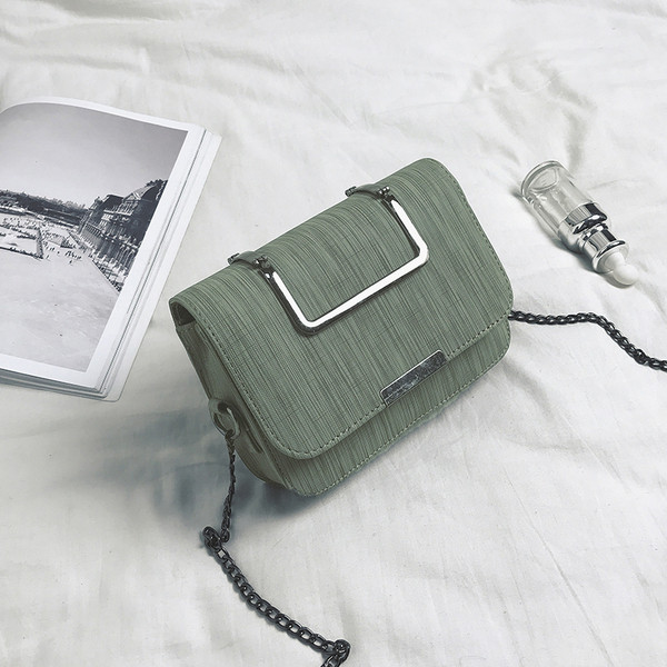 Moderns mazas sieviešu somas vienkāršs modelis ar sprādzi