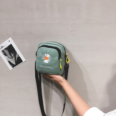 Naiste igapäevane tikandiga tekstiilist kott