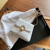 Stilīga sieviešu soma ar garu rokturi un spīdīgu efektu