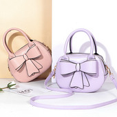 Maza sieviešu somiņa no eko ādas ar lentīti