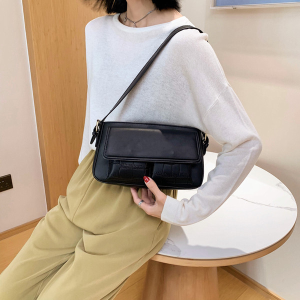 Moodne laia sangaga ökonahast naistekott