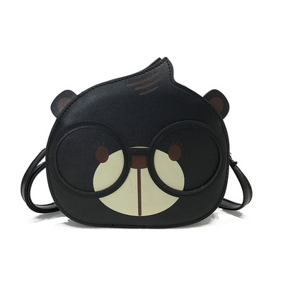 Sieviešu mūsdienīga maza eko-ādas soma ar 3D elementiem