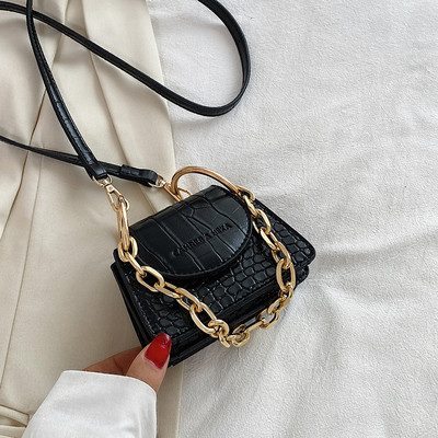 Maza sieviešu soma no eko ādas ar īsu un garu rokturi