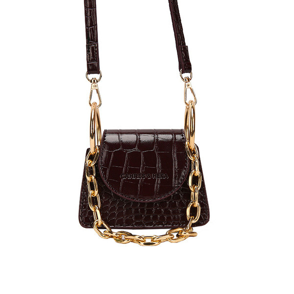 Maza sieviešu soma no eko ādas ar īsu un garu rokturi